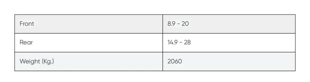 Tyre Size